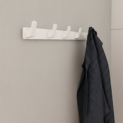 Patère porte manteau murale design compact entrée maison