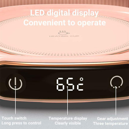 HeatKeep™ Smart Mug Warmer Coaster