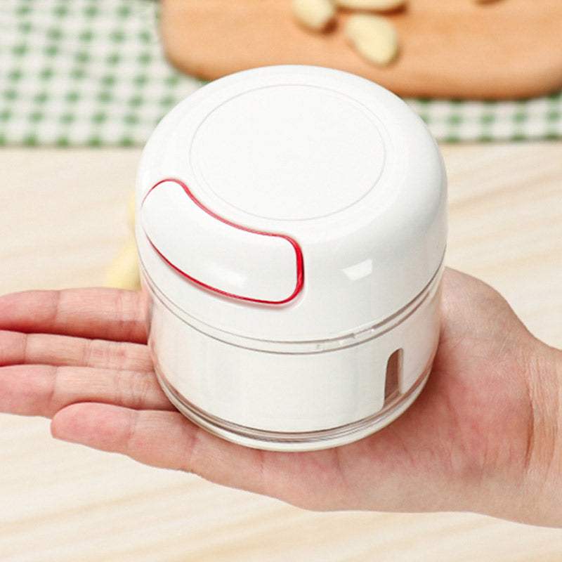 Coupe-légumes manuel Multifunction Food Chopper avec lame magnétique en acier inoxydable pour hacher fruits et légumes en cuisine